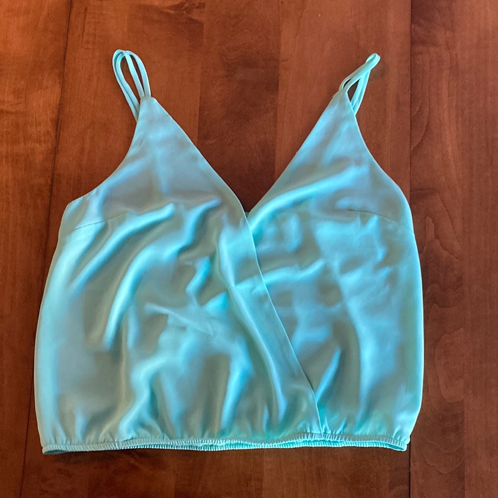 Women’s Forever 21 Mint Flowy Tank Top